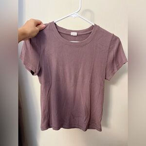 Aritzia Wilfred Free dusty rose T-shirt size medium